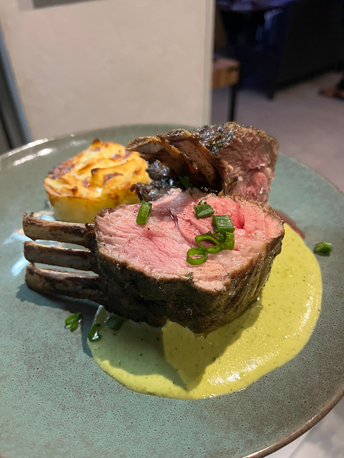 Plat de viande dressé